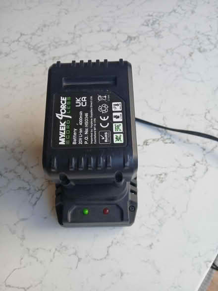 Photo of free Mylek 20v battery and charger (Hampton hill TW12) #2