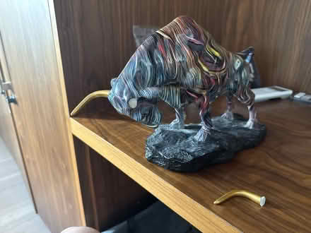 Photo of free Colourful bull statue (Bayswater W2) #1