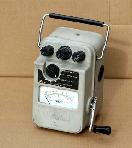 Photo of free 2500 V insulation tester (Scotforth LA1) #1