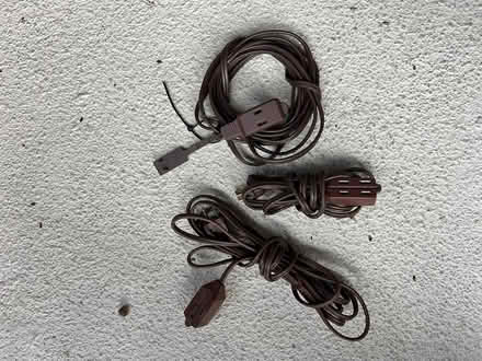 Photo of free 3 Brown Extension Cords (Moutain View near San Antonio) #1