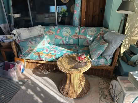 Photo of free Wicker Furniture Set (Nahant - near Tides Restaurant) #1