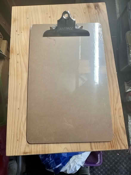 Photo of free Box of 9 new hardboard clipboards (Colchester CO4) #1