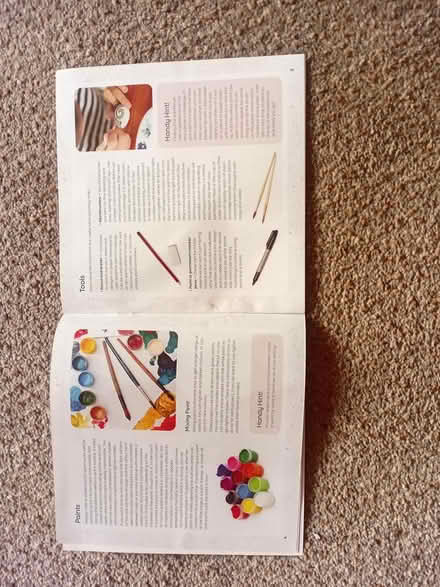 Photo of free Scented rock painting book (Harrogate. HG1.) #4