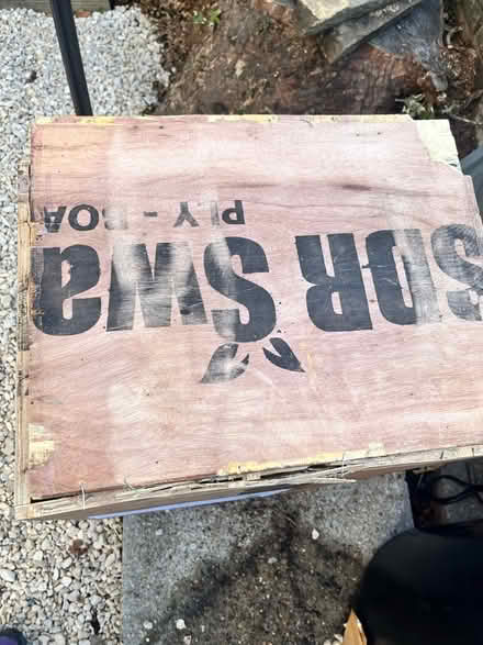 Photo of free wooden box vintage upcycle (Tufnell Park, N19 5) #3