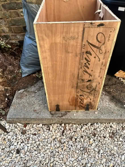 Photo of free wooden box vintage upcycle (Tufnell Park, N19 5) #2