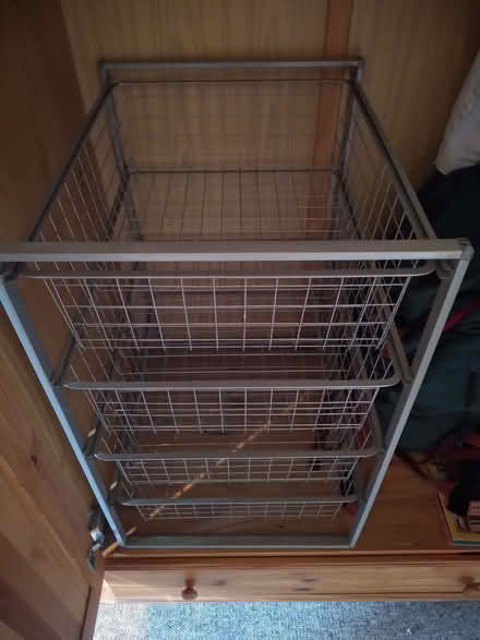 Photo of free Wire drawers for inside of wardrobe (West Oxfordshire OX28) #1