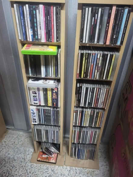 Photo of free 4 CD racks inc Cds (Cheltenham GL52) #1