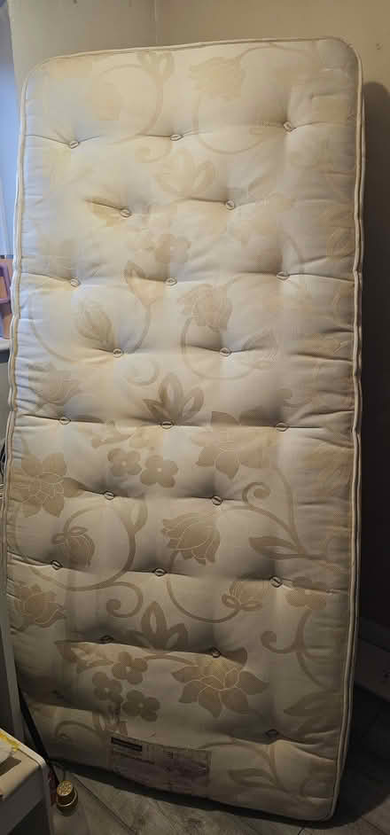 Photo of free Single mattress (Rothley main road. 107. LE7) #1
