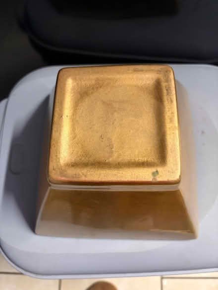 Photo of free Gold coloured plant holder (Westbury BA13) #2
