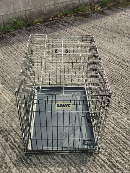Photo of free Foldable metal pet crate Large (Lucan village) #1
