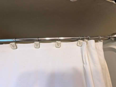 Photo of free Shower curtain ring set (Bitter Lake) #2