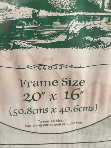 Photo of free 20 x 16 inch picture frame (Tonbridge TN9) #2