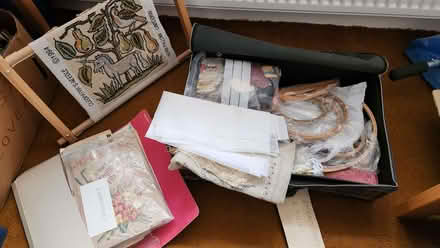 Photo of free Embroidery stuff (Vicars Cross CH3) #1