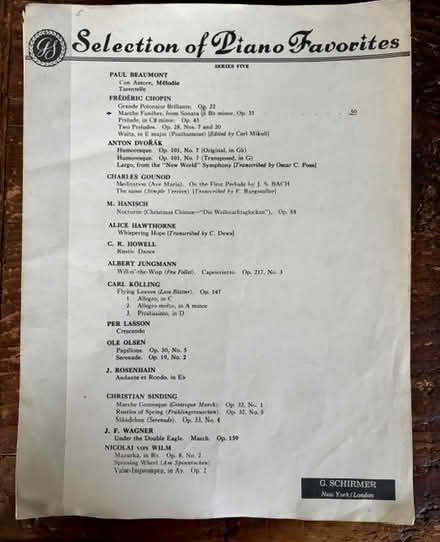 Photo of free piano sheet music (Pt Richmond) #4