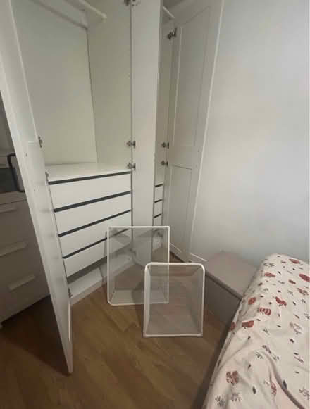 Photo of free IKEA PAX wardrobe – white (Paisley PA1) #4