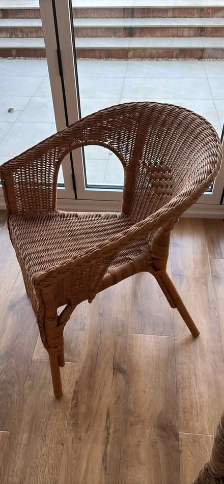 Photo of free IKEA wicker chair (IP6 8UJ IP6) #1