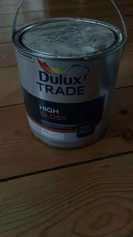 Photo of free Dulux Trade High Gloss - Unopened can 2,5 litres (North Camp GU14) #1