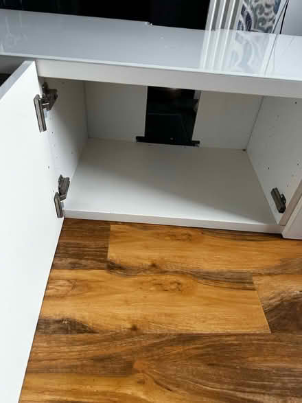 Photo of free Large White TV Sideboard (Hitchin SG4) #2