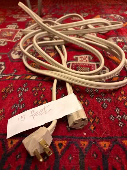 Photo of free Appliance extension cords (Petworth/Brightwood Park) #2