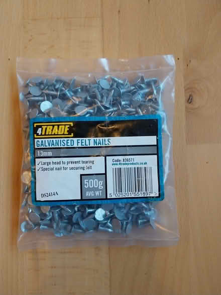 Photo of free Nails (Sheet GU31) #1