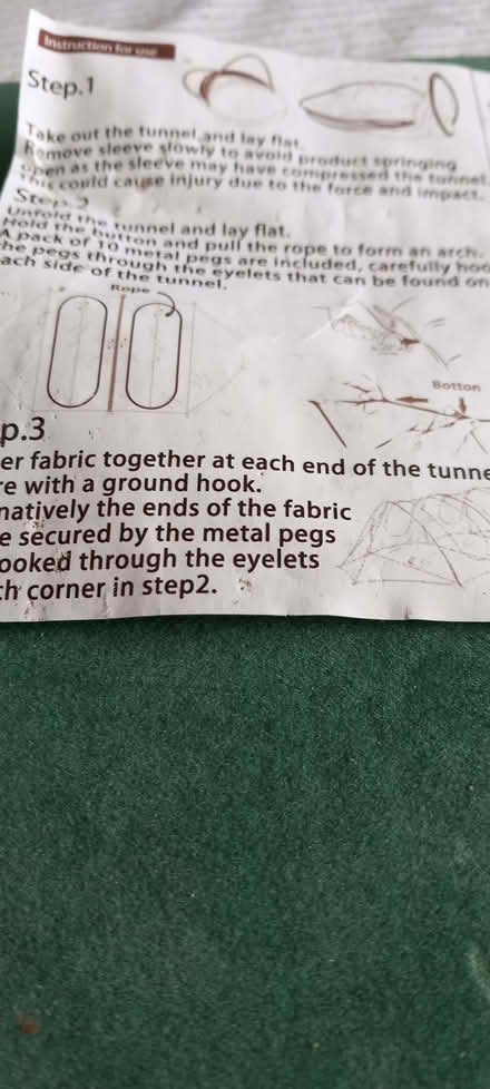 Photo of free Green mesh pop up garden tunnel cloche (Belvidere SY2) #4