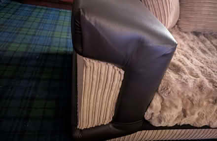 Photo of free 2 x 2 seaters jumbo cord settees (Kilmarnock KA3) #3