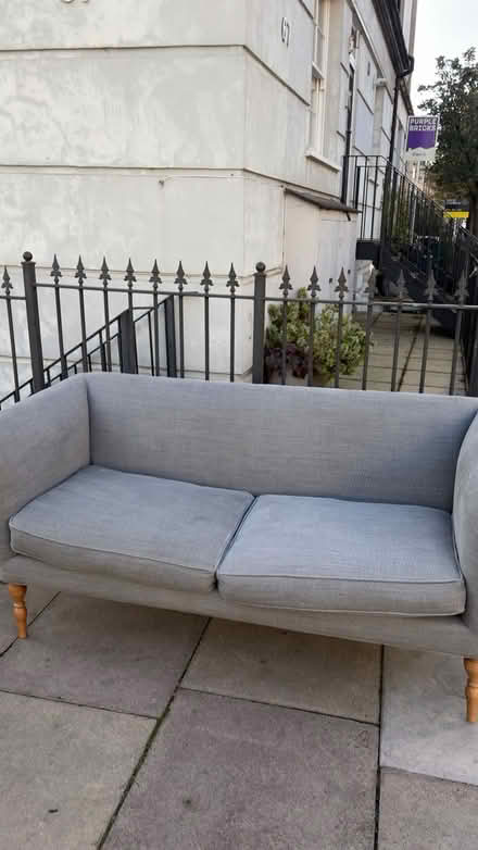Photo of free Grey two people sofa (N7 6RP) #1