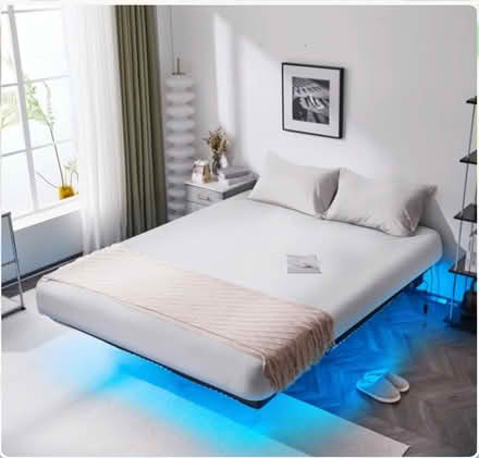 Photo of free King-Size "Floating" Bed Frame (Palm Springs) #1