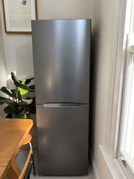 Photo of free Grey / silver fridge freezer. (Tufnell Park N19) #1