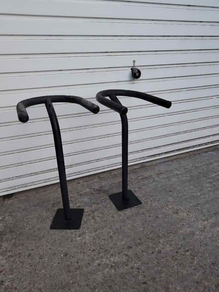 Photo of free 2 Matching Black Speaker Stands (North Abingdon, OX14) #2