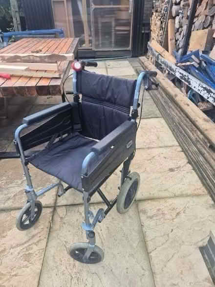 Photo of free Lightweight folding wheelchair (Garsington OX44) #2
