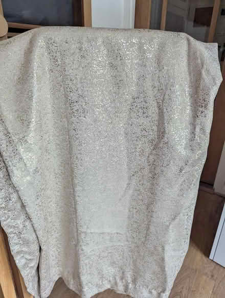 Photo of free 90 x90 gold fleck Curtains (Grangeway area NN10) #4