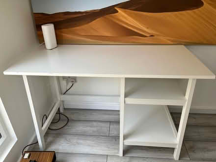 Photo of free White Ikea desk (Milton-under-Wychwood OX7) #1