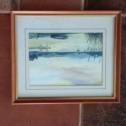 Photo of free Original framed watercolour (Lower Westwood BA15) #1