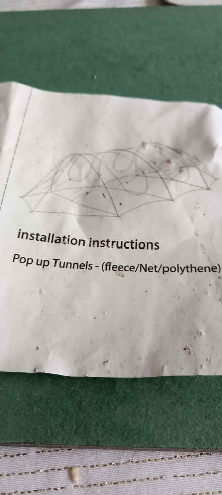 Photo of free Green mesh pop up garden tunnel cloche (Belvidere SY2) #3