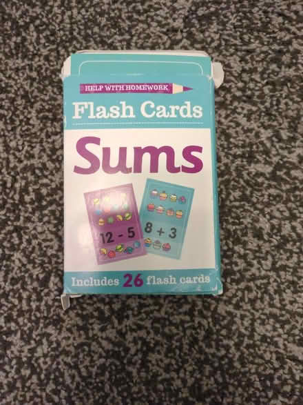 Photo of free Number flash cards (Orgreave S13) #1