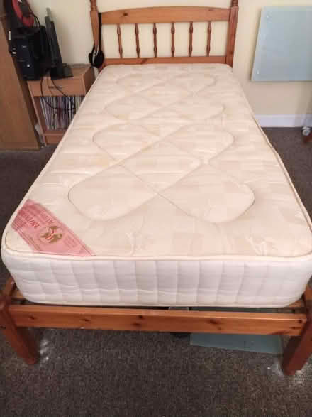 Photo of free Single mattress and base. (Portsmouth PO2) #3