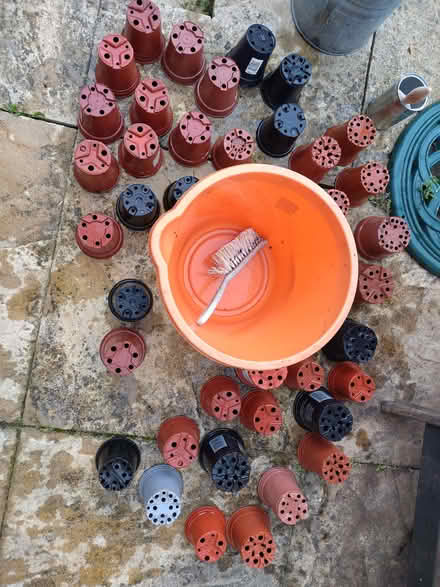 Photo of free Plastic Flower Pots (Chipping Campden GL55) #1