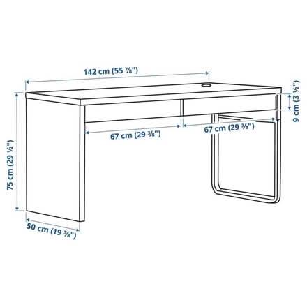 Photo of free IKEA MICKE Desk (SE13) #2