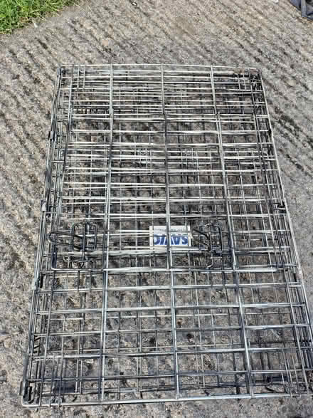 Photo of free Foldable metal pet crate Large (Lucan village) #2