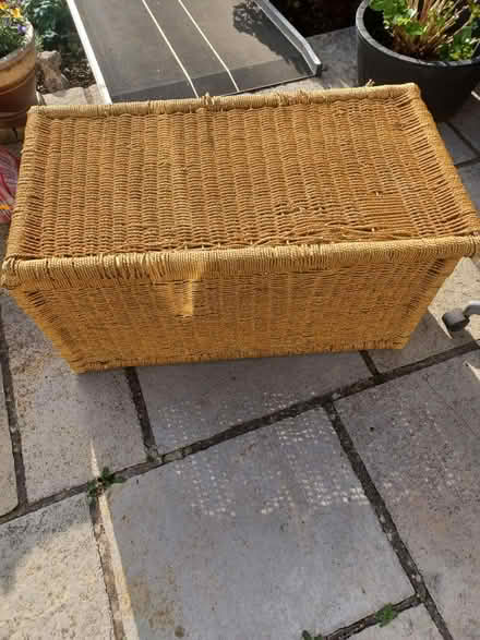Photo of free Large wicker storage basket (Whitmore Park Coventry CV6) #1