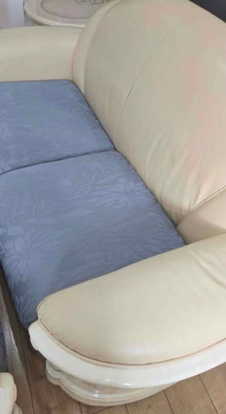 Photo of free Very neatly used Beige colour double sofa (Chingford E4) #1