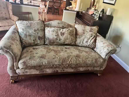 Photo of free Floral couch (East Goshen) #1