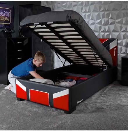 Photo of free XRocker small double ottoman bed (Broughton CH4) #1