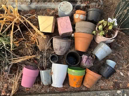 Photo of free Lots of plant pots (Southern Sunnyvale) #1