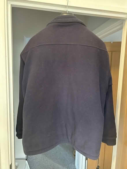 Photo of free Men’s navy fleece coat - large - well used (Diglis WR5) #2