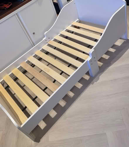 Photo of free White Toddler Bed (Donabate) #1