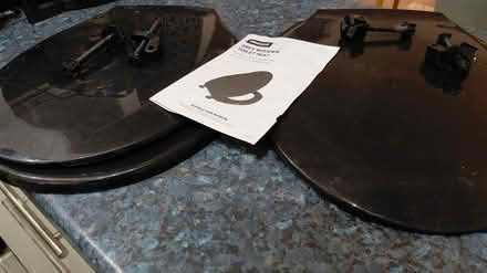 Photo of free Black plastic Toilet seats -new (Kew TW9) #1
