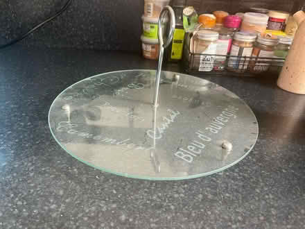 Photo of free Glass cheese board (Brookwood GU24) #2