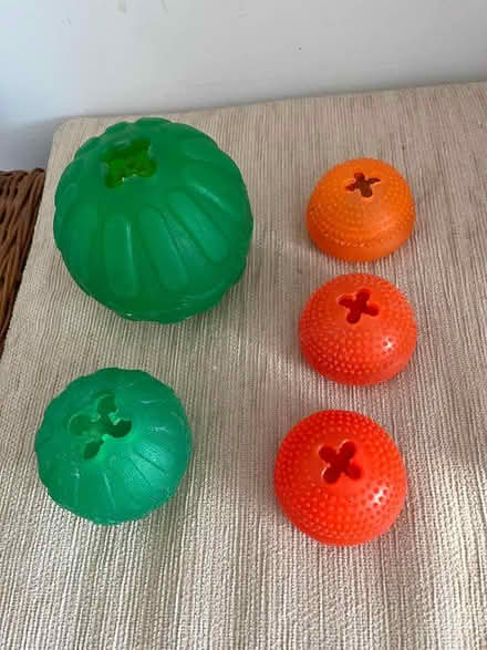 Photo of free rubber dog treat dispensers (Derwood, MD) #1